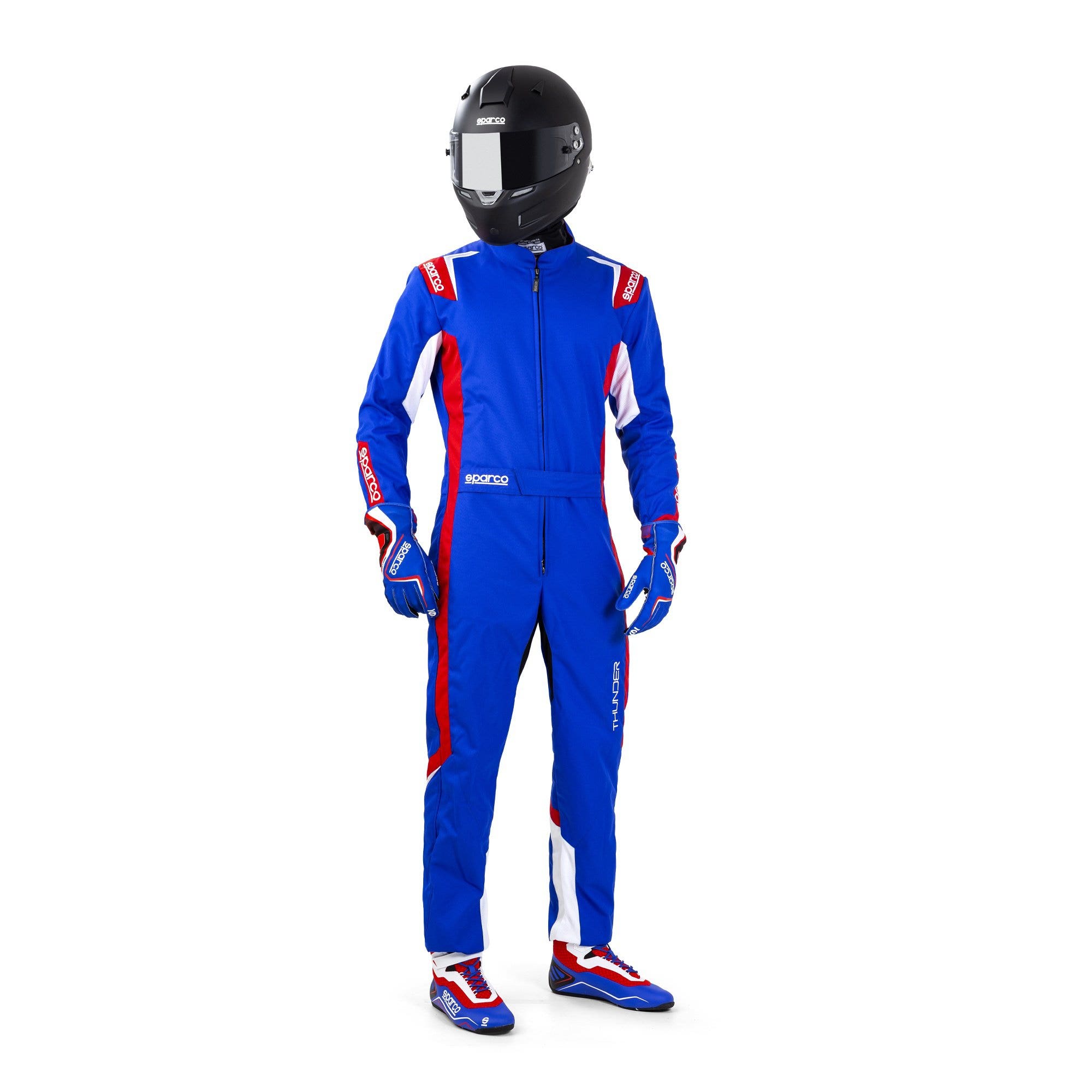 Sparco Suit K43 Thunder SZ Large Dark Blue/Red/White